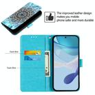 For Xiaomi Poco X7 Pro 5G Colored Drawing Pattern Plain Weave Leather Phone Case(Undersea Mandala) - 3