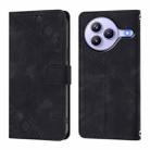 For Xiaomi Civi 5 Pro 5G Skin-feel Embossed Leather Phone Case(Black) - 2