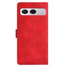 For OnePlus Nord 4 Cherry Blossom Butterfly Skin Feel Embossed PU Phone Case(Red) - 3