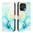 For Umidigi Note 100 PT003 Marble Pattern Flip Leather Phone Case(Green) - 3