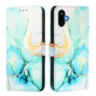 For Samsung Galaxy M06 5G / F6 5G PT003 Marble Pattern Flip Leather Phone Case(Green) - 3
