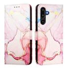 For Samsung Galaxy M16 5G / F16 5G PT003 Marble Pattern Flip Leather Phone Case(Rose Gold) - 3