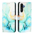 For Samsung Galaxy M16 5G / F16 5G PT003 Marble Pattern Flip Leather Phone Case(Green) - 3