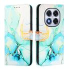 For Xiaomi Poco X7 5G PT003 Marble Pattern Flip Leather Phone Case(Green) - 3