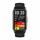 CY22 1.47 inch Silicone Strap IP67 Waterproof Smart Watch, Support Heart Rate / Blood Pressure(Black) - 2