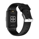 CY22 1.47 inch Silicone Strap IP67 Waterproof Smart Watch, Support Heart Rate / Blood Pressure(Black) - 3