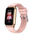 CY22 1.47 inch Silicone Strap IP67 Waterproof Smart Watch, Support Heart Rate / Blood Pressure(Pink) - 1