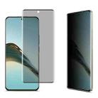 For Realme 13 Pro+ 5G Global imak 3D Curved Privacy Full Screen Tempered Glass Film - 1