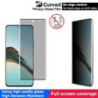 For Realme 13 Pro+ 5G Global imak 3D Curved Privacy Full Screen Tempered Glass Film - 3