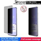For Realme GT7 Pro Racing imak 3D Curved Privacy Full Screen Tempered Glass Film - 3