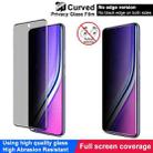 For Realme P3 Pro 5G imak 3D Curved Privacy Full Screen Tempered Glass Film - 3