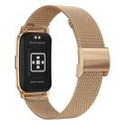 CY22 1.47 inch Steel Strap IP67 Waterproof Smart Watch, Support Heart Rate / Blood Pressure(Gold) - 6