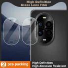 For Huawei nova 13 Pro 2 PCS/Set IMAK HD Glass Rear Camera Lens Film - 3