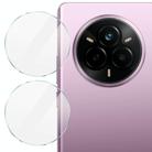 For Realme 14 Pro / 14 Pro+ 2 PCS/Set IMAK HD Glass Rear Camera Lens Film - 1