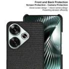 For Xiaomi Poco F6 5G imak Ruiyi Series Cloth Texture PU + PC Phone Case(Black) - 3