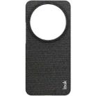 For Xiaomi 15 Ultra imak Ruiyi Series Cloth Texture PU + PC Phone Case(Black) - 2