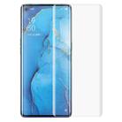 For OPPO Reno3 Pro 3D Curved Silk-screen PET Full Coverage Protective Film(Transparent) - 1