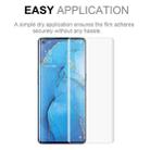 For OPPO Reno3 Pro 3D Curved Silk-screen PET Full Coverage Protective Film(Transparent) - 3