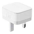 Baseus 1C 20W Type-C Palm Fast Charger, Plug:UK Plug(White) - 2