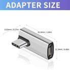 240W 20Gbps Type-C to Type-C  Adapter, Model:90 Degree Mid Bend - 2