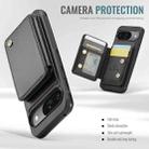 For Google Pixel 9 / 9 Pro JEEHOOD J05 Business Magnetic Style RFID Leather Phone Case(Black) - 3