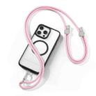 DUX DUCIS Plaz Crossbody Neck Strap Anti-lost Phone Lanyard(Light Pink) - 1