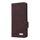 For Samsung Galaxy A56 Magnetic Clasp Leather Phone Case(Brown) - 2