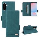 For Samsung Galaxy A56 Magnetic Clasp Leather Phone Case(Green) - 1