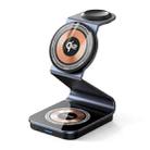 DUZZONA W21 Qi2 15W 3 in 1 Magnetic Wireless Charger Stand(Black) - 1