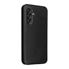 For Samsung Galaxy A26 5G Carbon Fiber Texture Flip Leather Phone Case(Black) - 3