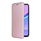 For Samsung Galaxy A17 5G Carbon Fiber Texture Flip Leather Phone Case(Pink) - 2