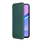 For Samsung Galaxy A17 5G Carbon Fiber Texture Flip Leather Phone Case(Green) - 2