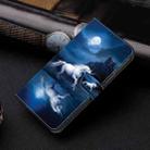 For Google Pixel 9 Pro XL Crystal Painted Leather Phone case(White Horse) - 2