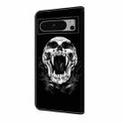 For Google Pixel 9 Pro XL Crystal Painted Leather Phone case(Skull) - 3