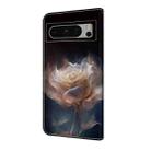 For Google Pixel 9 Pro XL Crystal Painted Leather Phone case(Peony) - 3