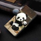 For Google Pixel 9 Pro XL Crystal Painted Leather Phone case(Panda) - 2