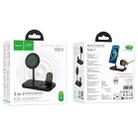 hoco CQ12 Joyfull 3 in 1 Wireless Fast Charger(Black) - 2