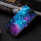 For iPhone 16 Pro Crystal Painted Leather Phone case(Starry Sky) - 2