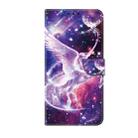 For iPhone 16 Plus Crystal Painted Leather Phone case(Unicorn) - 3