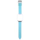 For Redmi Watch 3 Lite Metal Frame Integrated Leather Watch Band(Blue) - 2