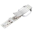 For Redmi Watch 3 Lite Frame Integrated One-bead Stainless Steel Watch Band(Silver) - 3