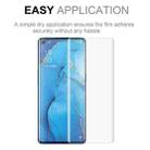 For OPPO Reno3 Pro 2 PCS 3D Curved Silk-screen PET Full Coverage Protective Film(Transparent) - 2