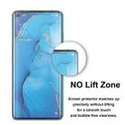 For OPPO Reno3 Pro 2 PCS 3D Curved Silk-screen PET Full Coverage Protective Film(Transparent) - 4