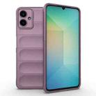 For Samsung Galaxy A06 4G Magic Shield TPU + Flannel Phone Case(Purple) - 1