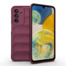 For Samsung Galaxy A26 5G Magic Shield TPU + Flannel Phone Case(Wine Red) - 1