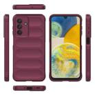 For Samsung Galaxy A26 5G Magic Shield TPU + Flannel Phone Case(Wine Red) - 3