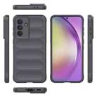 For Samsung Galaxy A36 5G Magic Shield TPU + Flannel Phone Case(Dark Grey) - 3