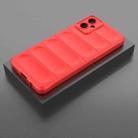 For Samsung Galaxy A06 5G Magic Shield TPU + Flannel Phone Case(Red) - 2