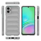 For Samsung Galaxy A06 5G Magic Shield TPU + Flannel Phone Case(Grey) - 3