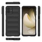 For Samsung Galaxy A07 4G Magic Shield TPU + Flannel Phone Case(Black) - 3